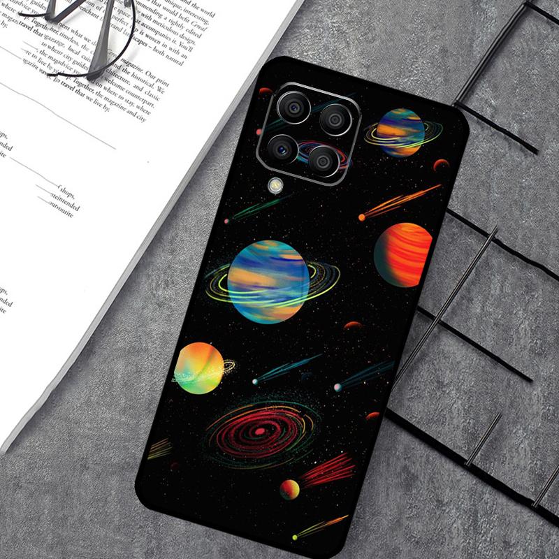 Чехол "Космическая Планета" для Samsung Galaxy M35 M21 M12 M13 M14 M15 M06 M16 M36 M56 M31 M53 M32 M52 M55 M34 M54