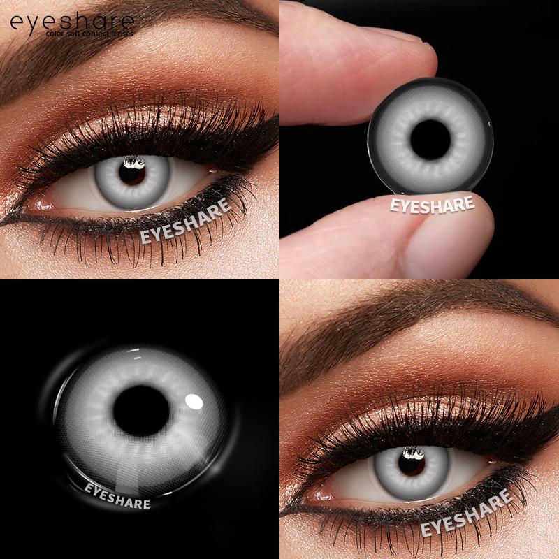 Eyeshare Цветные контактные линзы для Хэллоуина, аниме-аксессуары, линзы для косплея, линзы для глаз, годовые, 2 шт./пара