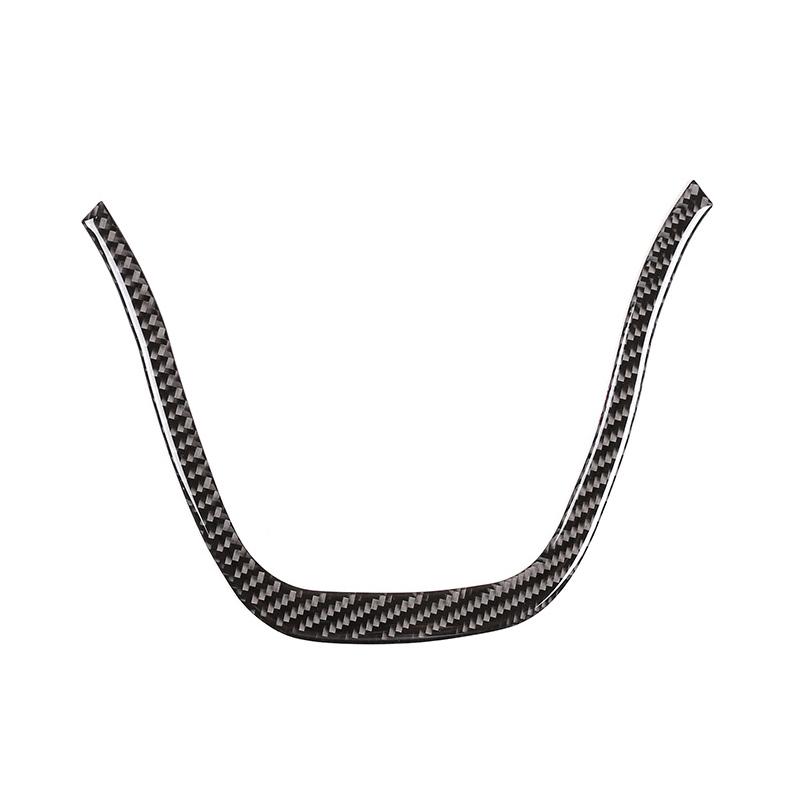 Автомобильная внутренняя панель из углеродного волокна на руле, кнопка переключения, накладка для VW Touareg 2011 2012 2013 2014 2015 2016 2017