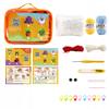 Complete Diy Crochet Kit Purple Octopus