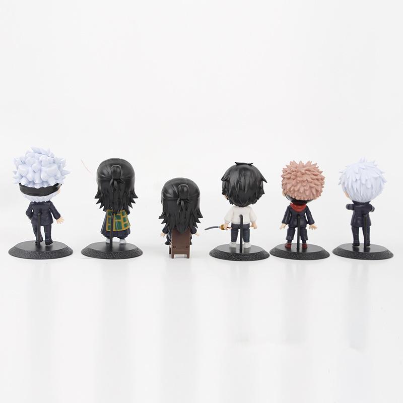 12 Фигурок Jujutsu Kaisen: Аниме-игрушки Юдзи Итадори и Сатору Годжо для игровых автоматов и в качестве украшений