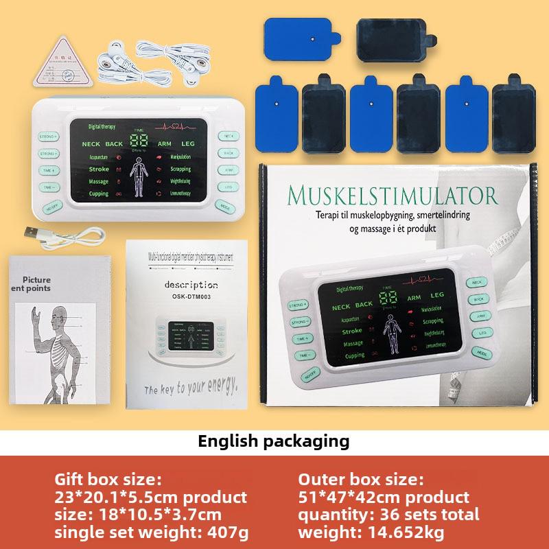 Среднечастотный меридиональный импульсный массажер: Многофункциональное устройство для массажа плеч и шеи