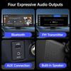 Jansite 11.26" Large Screen Dash Cam 4K Wireless Carplay Android Auto 5G WIFI GPS Navigation Car DVR Rearview Camera BT FM AUX