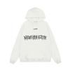 Unisex Oversized Hooded Sweatshirt With Arrow Print Casual Long Sleeve Pullover Teens Adults