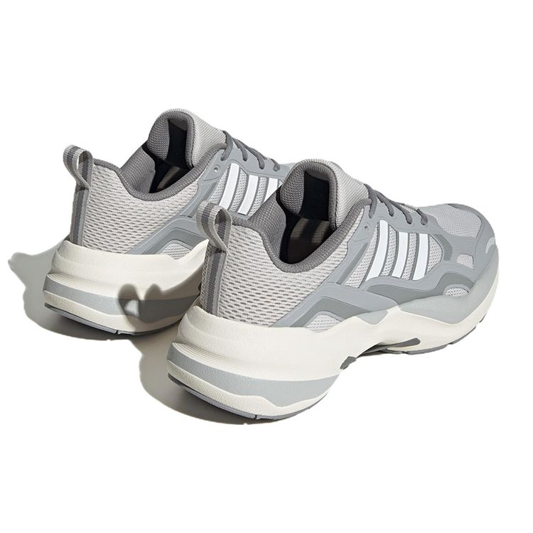 Adidas Maxxcetus Comfortable Trendy Slip-Resistant Wear-Resistant Breathable Low-Top Casual Running Shoes Unisex Sneakers Gray White ID2290