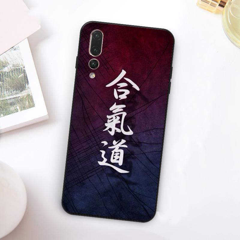 Япония Боевое Айкидо Для Huawei Nova 12i 12s 11i 7i 8i Y73 Y70 Y90 Y60 Y72 Y61 Y91 9 10 SE P30 Pro P40 Lite Чехол