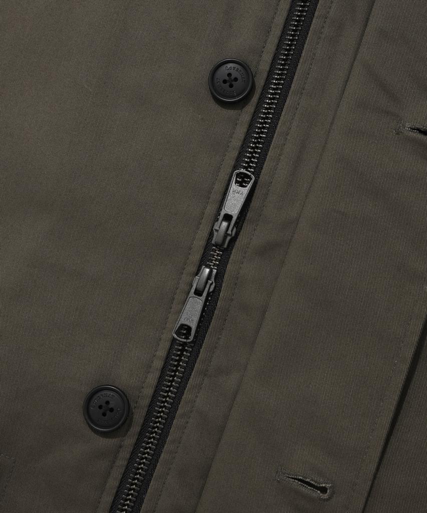 Covernat Hoodie Coat Jacket Khaki