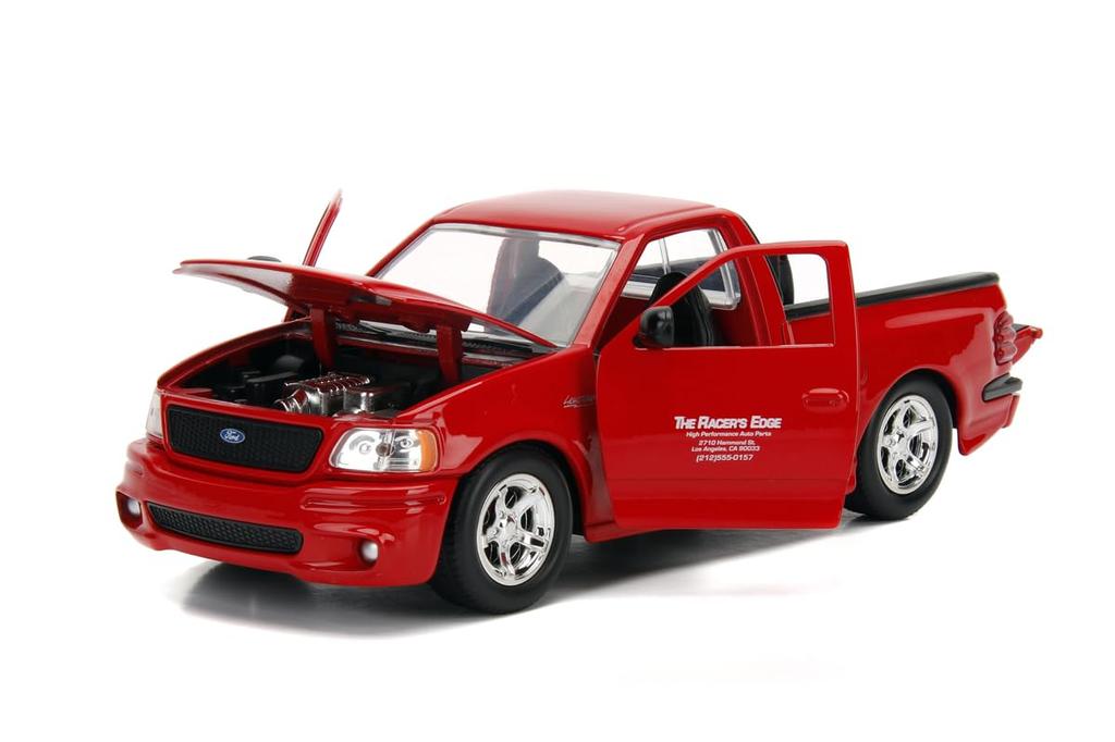 Jada Toys Fast Furious Series Брайан Форд SVT Lightning Red завершенный продукт и 1/24 F&F F-150