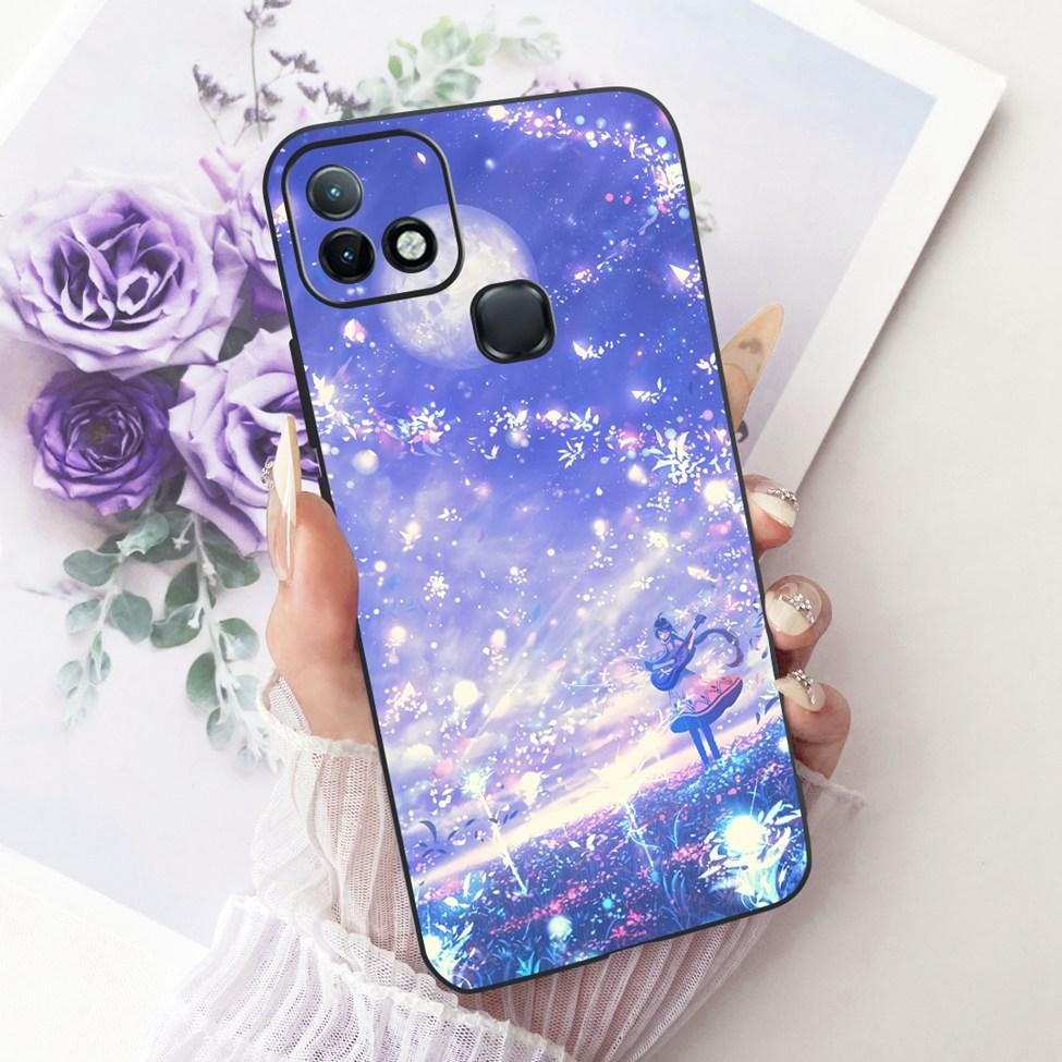 For Infinix Hot 10i Case Luxury Butterfly Fashion Girls Boys Cute Painted Casing For Inifnix Hot 10i X659 X659B X658E Cover