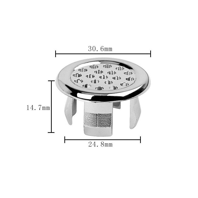 5/3/1 шт. Пластиковые круглые крышки сливных отверстий с переливом для кухни и ванной комнаты, накладка для раковины, кольца перелива для раковины