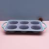 Силиконовая форма для торта 6 ячеек Модель для кексов Маффинов Тарта Форма для выпечки