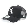 Newera сетчатая кепка 9FORTY Trucker 14666219 N139AT010 MLB Chicago White Sox CWS черная черная БЕСПЛАТНО ONSPOTZ изготовленная на заказ кепка Kyu Forty сезонная координация