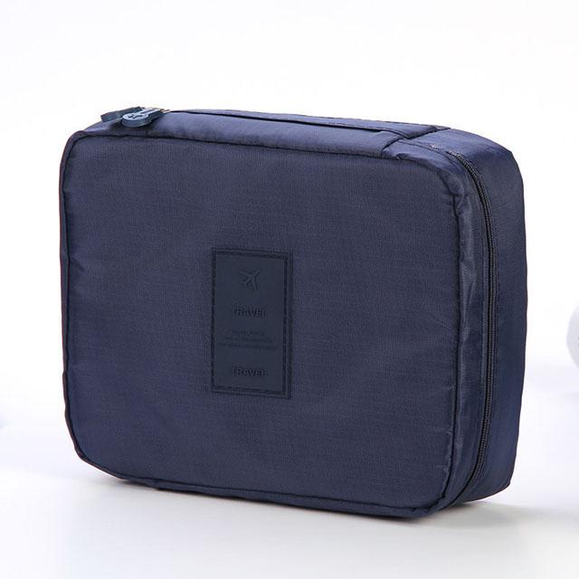 Girls Multifunctional Travel Makeup Bag Waterproof Portable Cosmetic Organizer with Multiple Compartments for Women