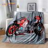3D Cyberpunk Concept Motorcycle Cartoon Soft Plush Blanket,Flannel Blanket Throw Blanket for Living Room Bedroom Bed Sofa Picnic