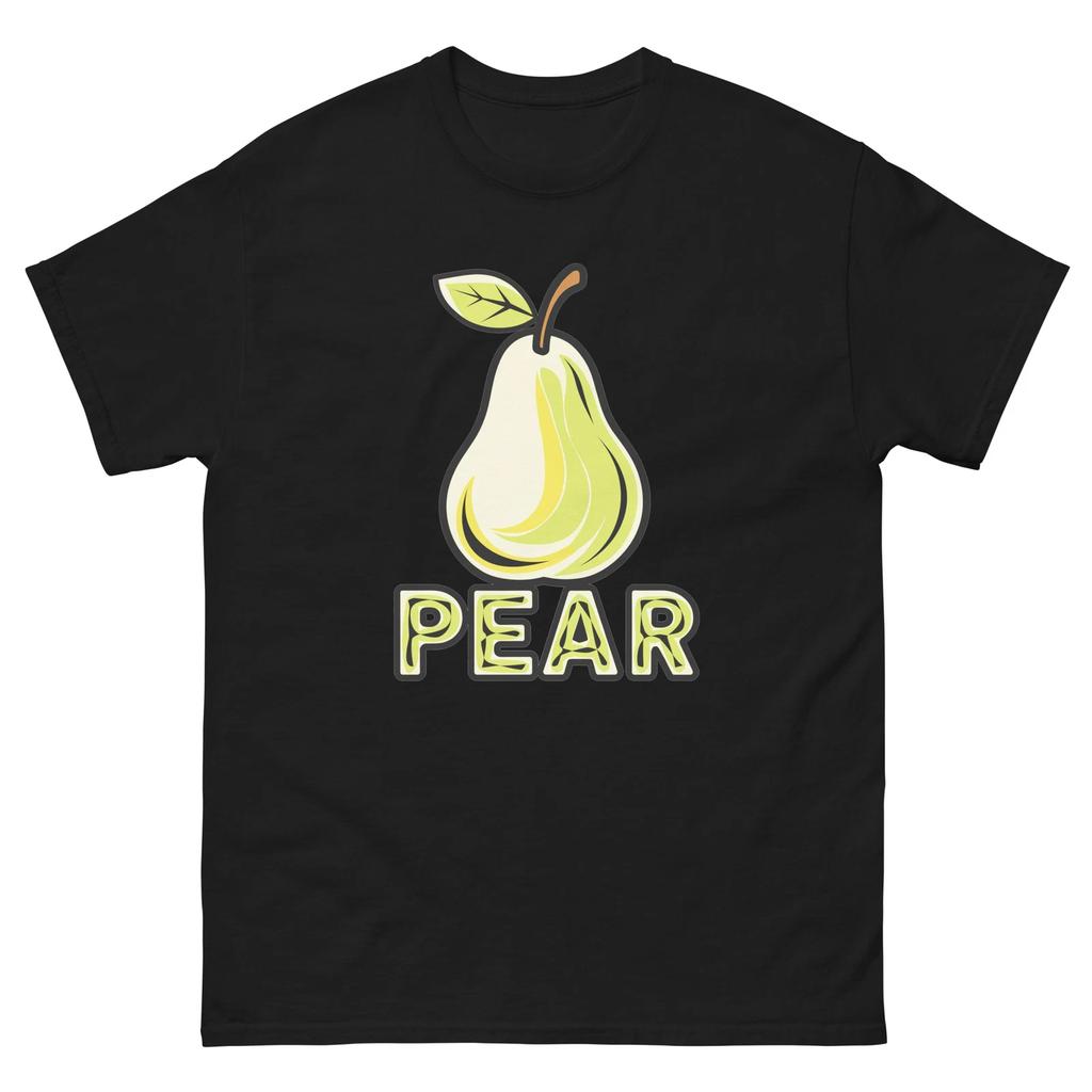 Pear Lover Food Image Cartoon Funny T-Shirt Shirt