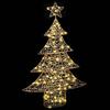 Christmas Tree with 120 Warm White LEDs 120.5 cm PET