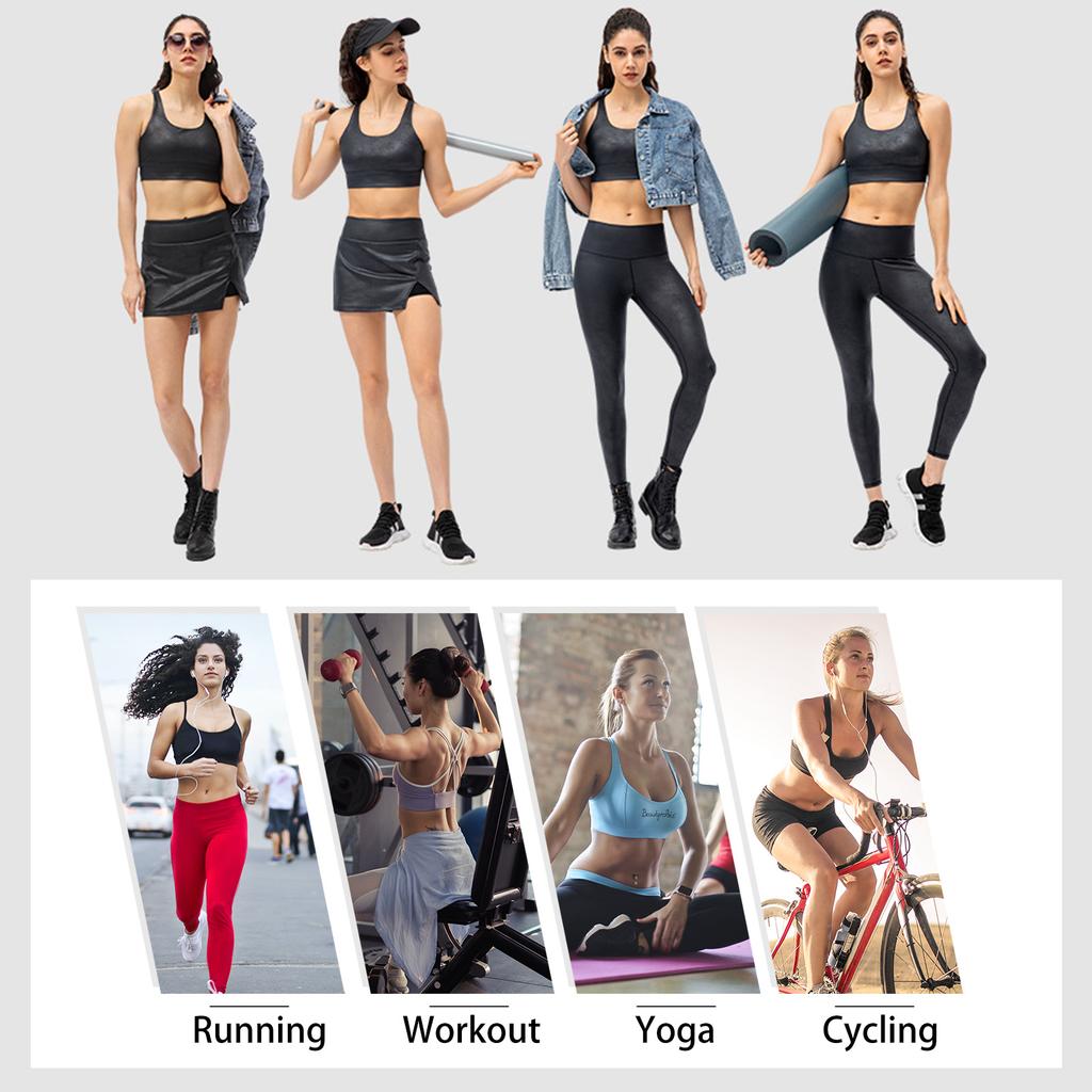 Женский бюстгальтер для йоги, спортивные тренировки, укороченный топ для бега, мягкий повседневный жилет без косточек, черный