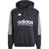 adidas Спортивная одежда House Of Tiro Полосатая толстовка с капюшоном Мужская Удобная Модная Черная IW5936