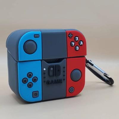 Милый мультяшный чехол для наушников в виде мини-игровой консоли, подходит для Apple Airpods 1 2 3 4 Pro Pro2, силиконовый мягкий чехол для наушников