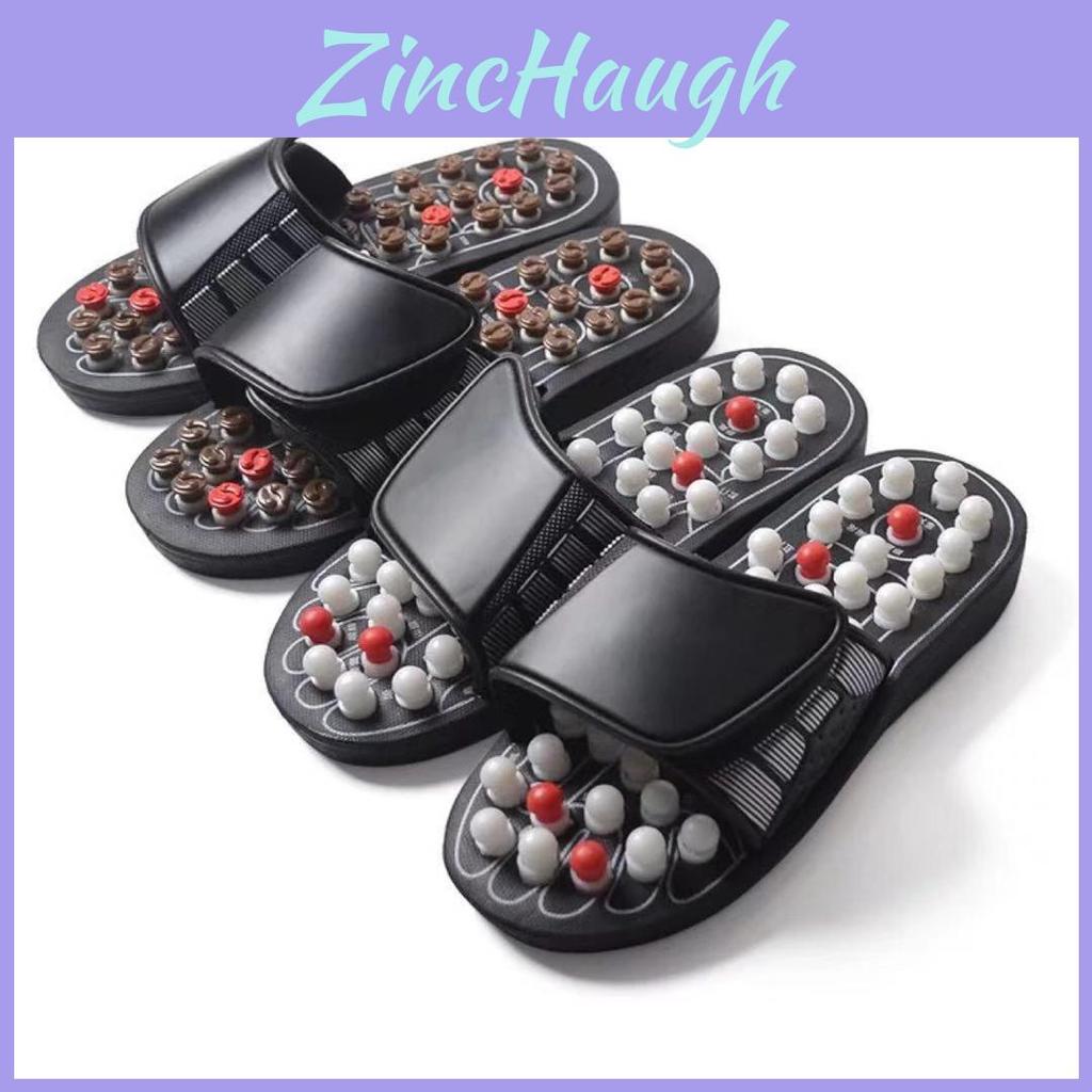 Round Dot Foot Massage Slippers For Men And Women With Elevation Function