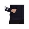 adidas Женская куртка в полоску с капюшоном и застежкой-молнией Legend-Ink GL0804