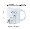 Fox Terrier Wire - cup with a dog, personalized cup with a print, a classic gift for everyone from the Art-Dog brand