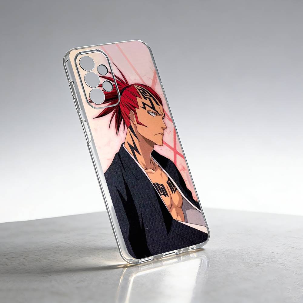 B-Bleachs K-Kurosaki-i Renji Phone Case Transparent Silicone Soft For Samsung S25,S24,S21,S22,S23,S30,Ultra,S20,Plus,Fe