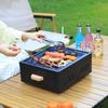 Zhishi Square Portable Charcoal Grill and Fire Pit