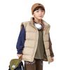 New children's down vest boys and girls middle and older children thickened vest wear autumn and winter vest tide