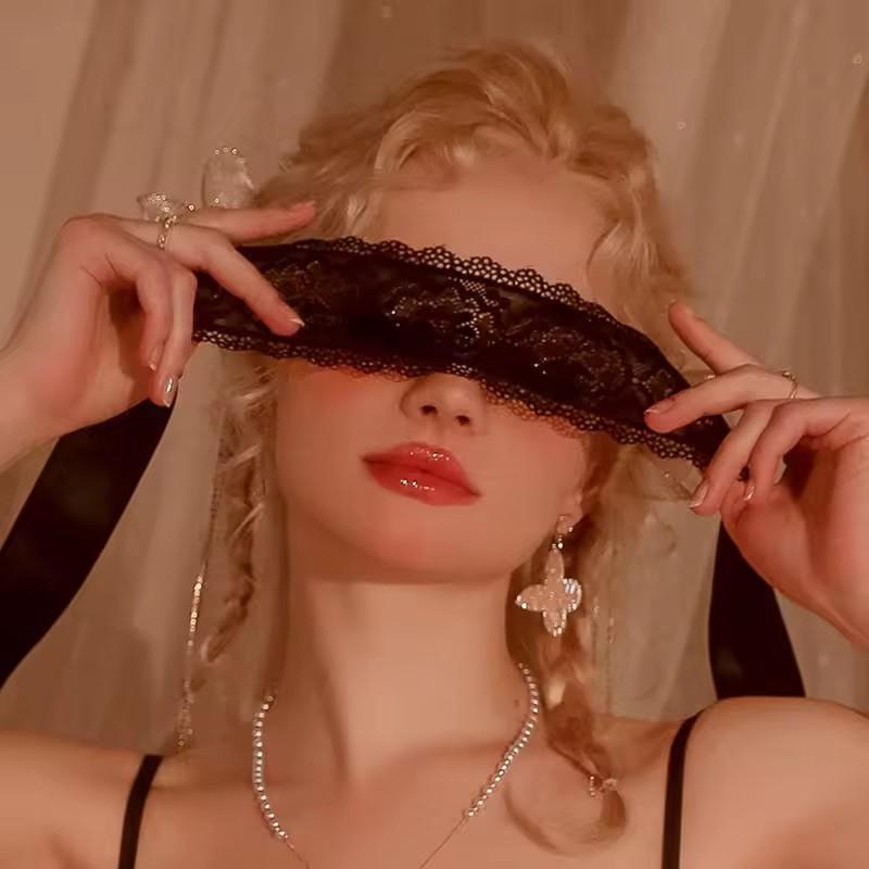 1/2 шт. Женская сексуальная черная белая кружевная маска для глаз Модные аксессуары для костюмов на вечеринку Косплей Ажурные маски-маскарады Защита для глаз