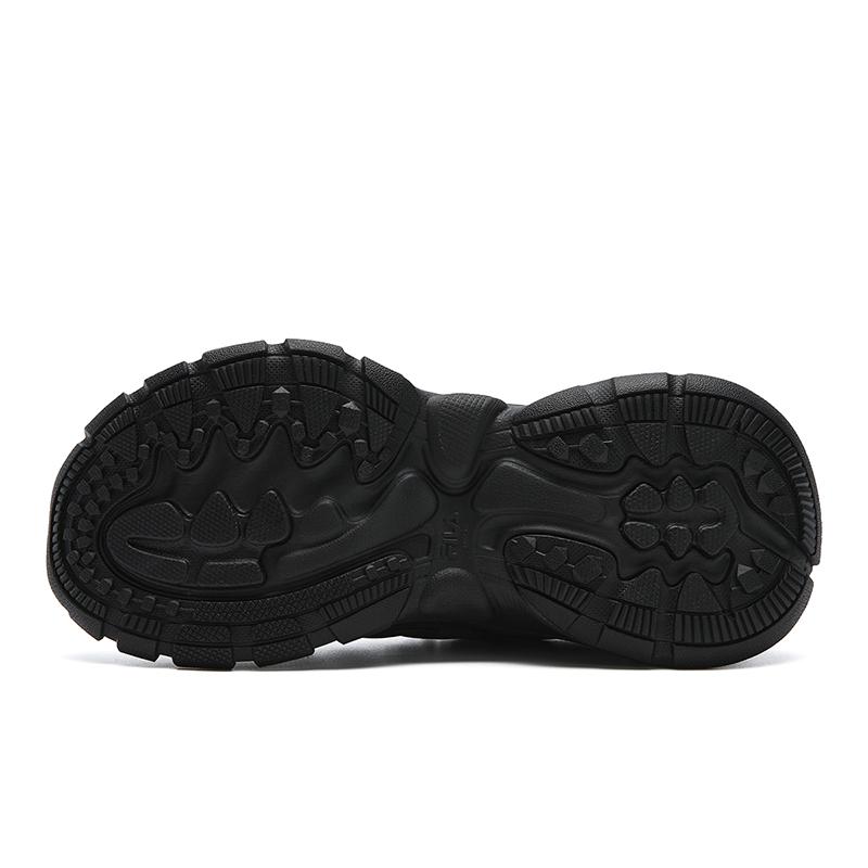 Fila TRUFFLE Амортизирующие Устойчивые к истиранию Легкие Увеличивающие рост Низкие Массивные Кроссовки Женские Черные F12W611104FBK