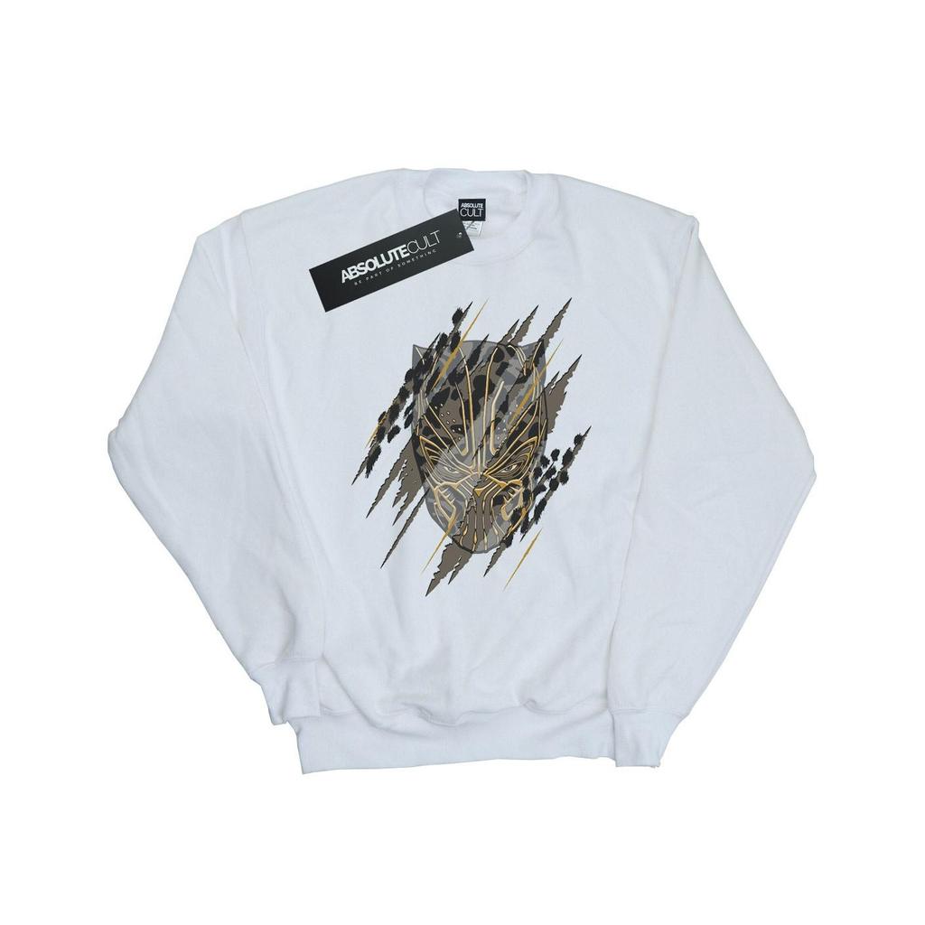 Marvel Мужской свитшот с золотой головой Черной Пантеры