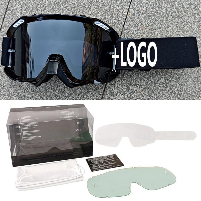 Outdoor Cycling Goggles Mountain Bike Dirt ATV Snowboarding Windproof Sport Sunglasses With Interchangeable Lenses