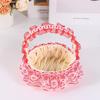with Lace Flower Storage Basket Shopping Storage Hamper Basket  For Plant Home Wedding