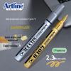 Водостойкий маркер Artline Metallic Touch-up EK-900 - Круглый наконечник, Устойчивый к выцветанию