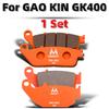 MRRANGT Motorcycle Ceramic Front Rear Brake Pads Kit Fit For GAO KIN GK500-A 1000 1200 400 Fits Flame500 THOR1000 Low Noise