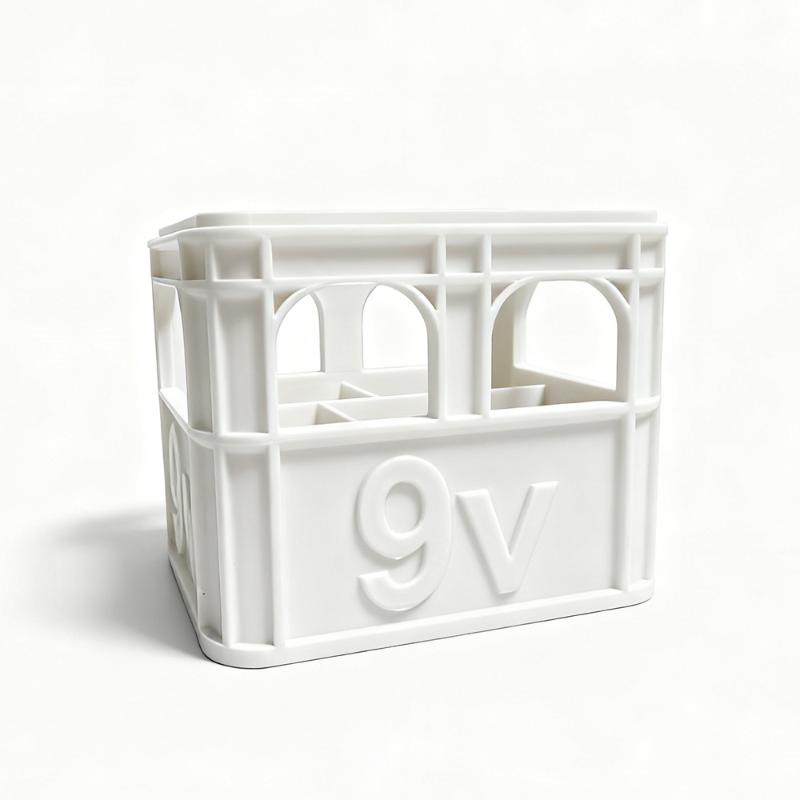 3D-печатная коробка для хранения аккумуляторов DIY пивной ящик Нет. 5 Аа Нет. 7 Батарейки ААА 18650 Штабелируемая корзина для хранения Коробка для хранения