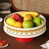 Large Capacity Dried Fruit Plate Plastic Snack Tray Jewelry Storage Tray  Entryway Display