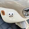 Cute Big Eyes Smiling Face 3D Sticker for Electric Vehicle Personality Creative Funny Expression Decal Small Accessory
