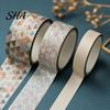 Repositionable Tape 10 Rolls Metallic Foil Washi Tape, Decorative Masking Tapes for Junk DIY Craft Journal Supplies, Arts, Crafts, Planners,