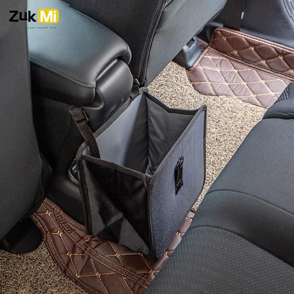 Foldable Car Trash Can, Hanging Waterproof Leakproof Trash Can Storage Bag for Car with Large Capacity, Car Interior