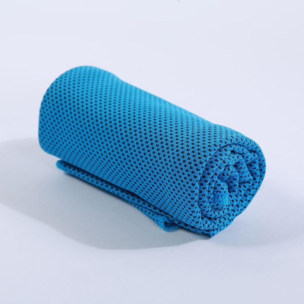 8PCS Polyester Cooling Towel Mesh Texture Microfiber Towel Durable Ice Towel Running