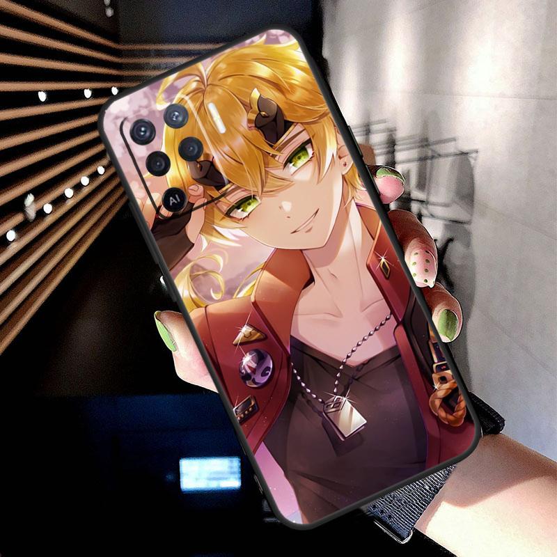 Игровой чехол Thoma Genshin Impact для Oppo A17 A57 A77 A76 A16 A96 A18 A60 A80 A40 A38 A58 A78 A98 A94 A74 A54 A15 A5 Pro