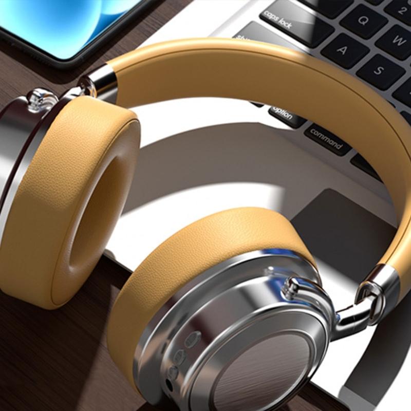 Беспроводные Bluetooth-совместимые стерео наушники-вкладыши с микрофоном, складные наушники для путешествий