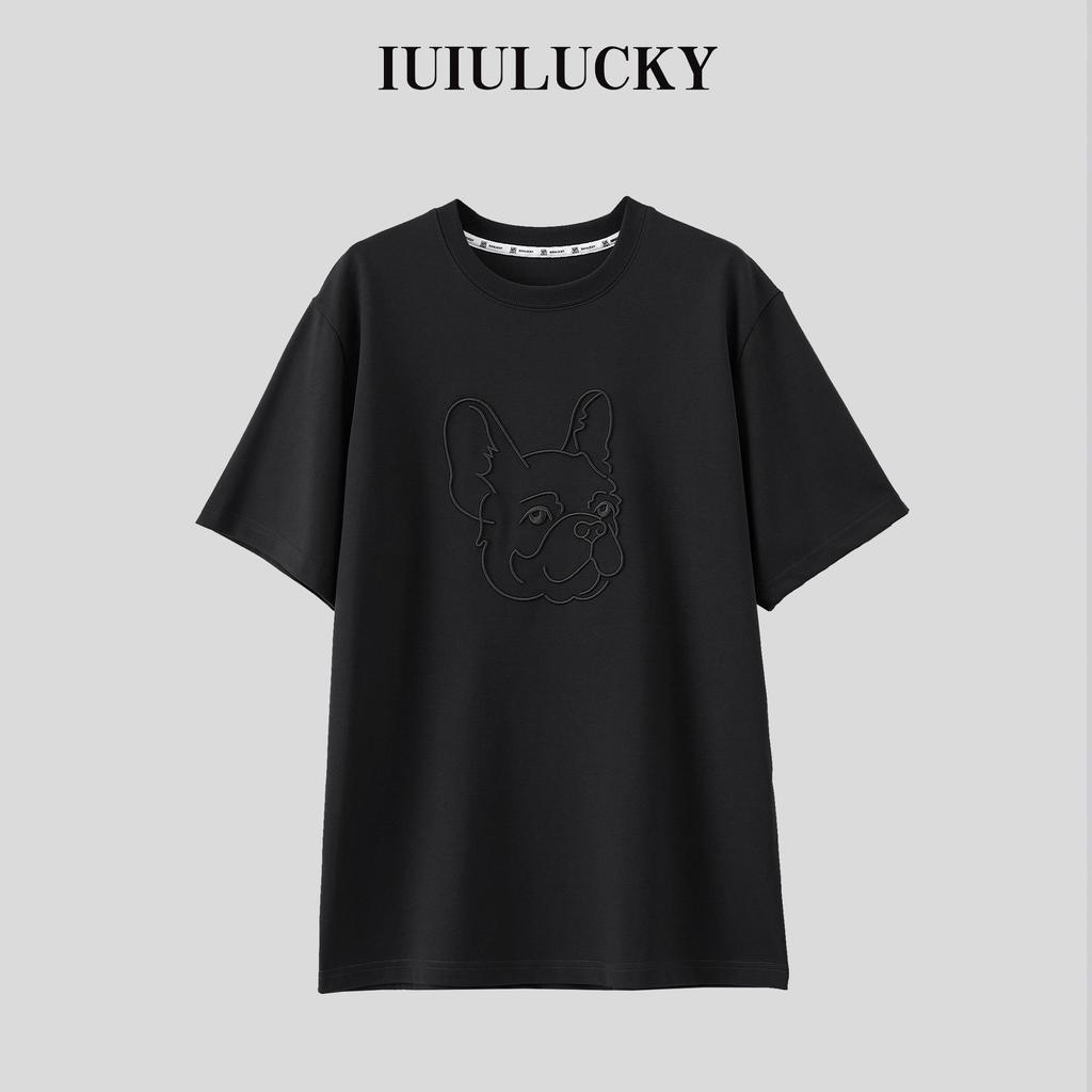 Women's Heavyweight Cotton Short Sleeve Crew Neck Printed Tee