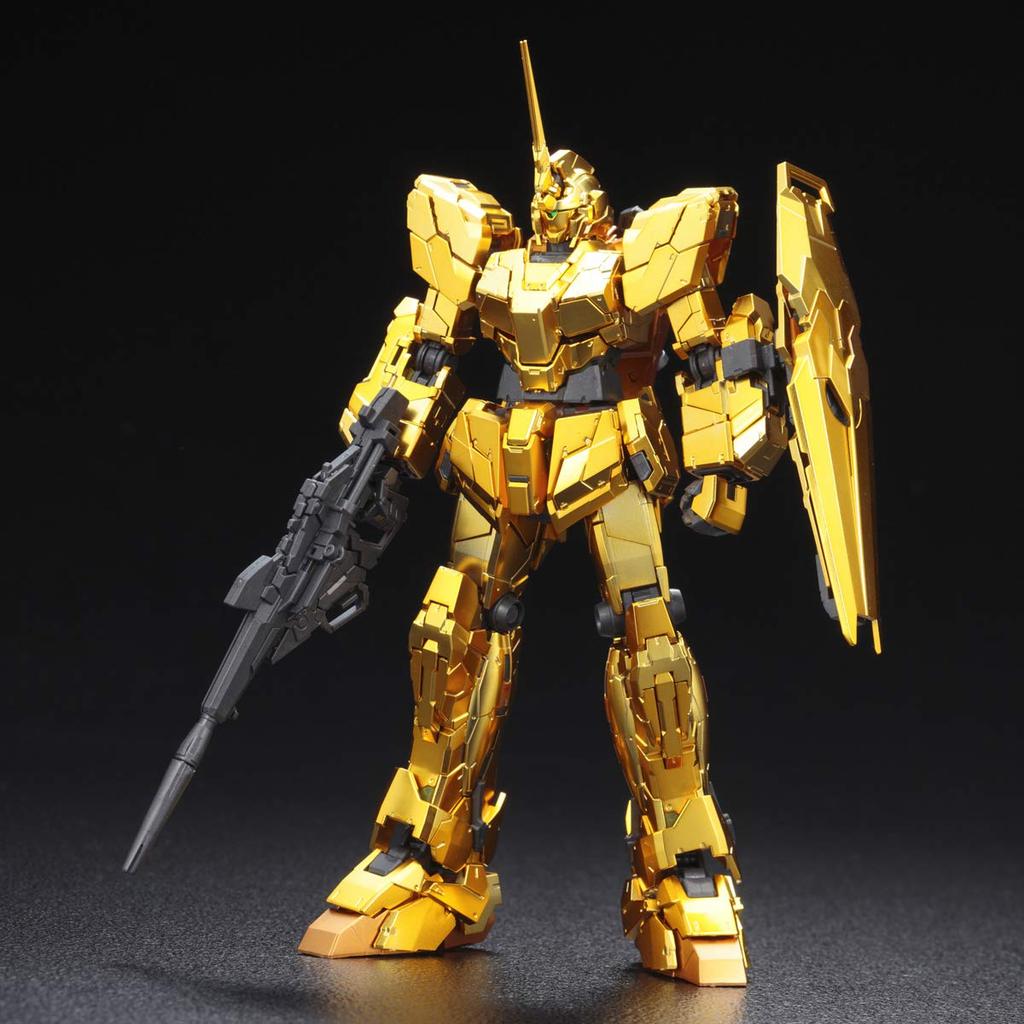 RG Gundam Base Exclusive Unicorn Gundam Mobile Suit Gundam 1/144 [Gold Coating] (Unicorn)
