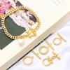 1 компл./пакет, медная пряжка OT, подвеска для DIY, ожерелье, браслет, аксессуары для изготовления ювелирных изделий, принадлежности ручной работы
