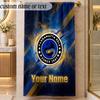 Beach TowelParramatta Eels Custom Name Text Personalized Soft Towel for Beach Pool Indoor Home Decor Gift