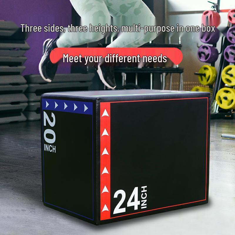 Leshion High-Rebound 3-in-1 Soft Plyo Box