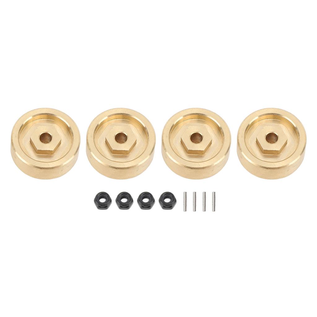 RC Автомобиль Противовес Блок Стабильный Прочный Латунные Колесные Грузы Адаптер для HOBBYPLUS 118 4WD CP18P